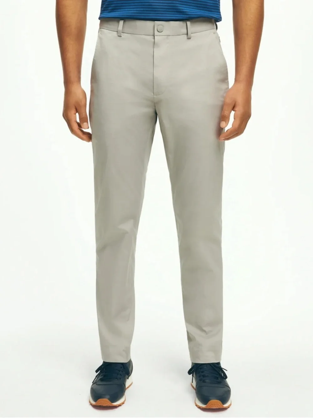 Brooks Brothers Tan Performance Series Stretch Chino Pants 32/30